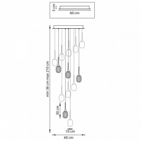 Подвесная люстра Lightstar Acrile 738131 в Агрызе - agryz.mebel24.online | фото 7