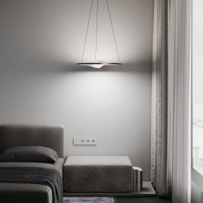 Подвесной светильник Eurosvet Occhio 40027/1 LED серый в Агрызе - agryz.mebel24.online | фото 3