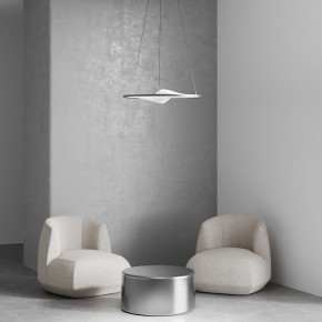 Подвесной светильник Eurosvet Occhio 40027/1 LED серый в Агрызе - agryz.mebel24.online | фото 4