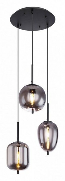 Подвесной светильник Globo Blacky 15345-3 в Агрызе - agryz.mebel24.online | фото