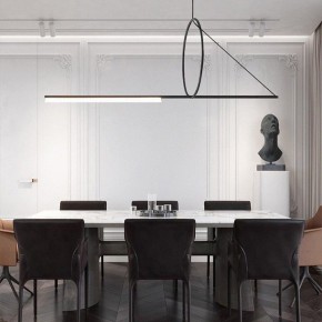 Подвесной светильник Imperiumloft Suspension Cercle Et Trait – Graphite Satine 40.1282-0 в Агрызе - agryz.mebel24.online | фото 6
