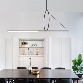 Подвесной светильник Imperiumloft Suspension Cercle Et Trait – Graphite Satine 40.1282-0 в Агрызе - agryz.mebel24.online | фото 7