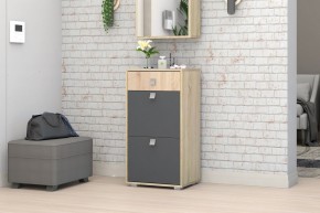 Прихожая Монако-2 (Дуб Сонома/Графит) в Агрызе - agryz.mebel24.online | фото 8