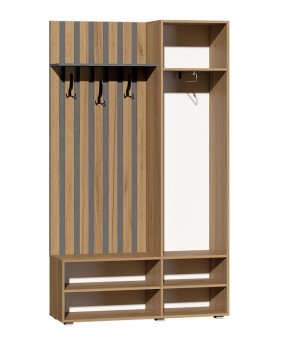 Прихожая Юджи (Дуб Крафт Золотой/Графит) в Агрызе - agryz.mebel24.online | фото 3