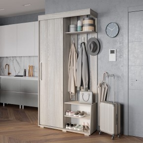 Прихожая Зара ПР-01 (ясень белый) в Агрызе - agryz.mebel24.online | фото 4