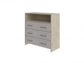PROxSON Комод Varna (ЛДСП+ткань Бунратти/Savana Milk (молочный)) 90x40 в Агрызе - agryz.mebel24.online | фото
