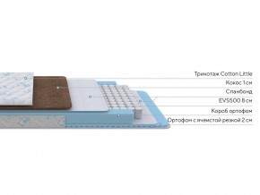 PROxSON Матрас Медвежонок (Cotton Little PROSON) 60x140 в Агрызе - agryz.mebel24.online | фото 2
