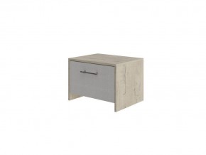PROxSON Тумба Varna (ЛДСП+ткань Бунратти/Savana Milk (молочный)) 51x40 в Агрызе - agryz.mebel24.online | фото 1