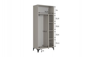 РИЧ Шкаф двухдверный в Агрызе - agryz.mebel24.online | фото 3