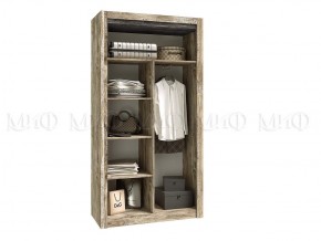 Ривьера Шкаф 2-х створчатый с полками (Дуб Юкон-Бетон темный) в Агрызе - agryz.mebel24.online | фото 2