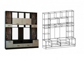 САБИНА ГОСТИНАЯ НАБОР №ВД-1 (венге/дуб белфорт) в Агрызе - agryz.mebel24.online | фото 4