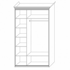 Шкаф 3-х дверный (корпус) Неаполь в Агрызе - agryz.mebel24.online | фото 3