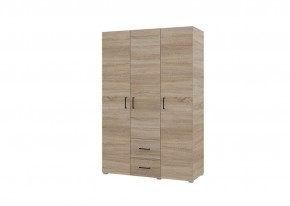 Шкаф 3-х створчатый с ящиками VICTOR (Сонома) в Агрызе - agryz.mebel24.online | фото