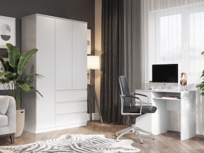 Шкаф 3-ств. с 3 ящиками "Бьянко" в Агрызе - agryz.mebel24.online | фото 4