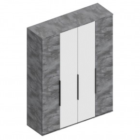 Шкаф 4-ств. для одежды "Лео" в Агрызе - agryz.mebel24.online | фото