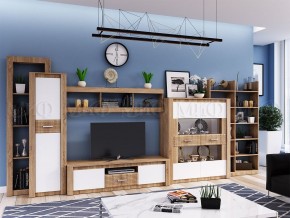 ТЕРРА Шкаф для посуды (Белый глянец/дуб сонома) в Агрызе - agryz.mebel24.online | фото 3