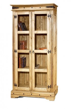Шкаф книжный "Викинг 03" массив в Агрызе - agryz.mebel24.online | фото