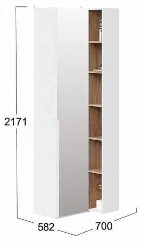 Шкаф комбинированный Порто СМ-393.21.025 в Агрызе - agryz.mebel24.online | фото 2