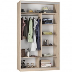 Шкаф-купе B-220х135х60-2 "Белла" в Агрызе - agryz.mebel24.online | фото