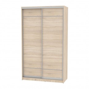 Шкаф-купе B-220х135х60-2 "Белла" (D7D7) в Агрызе - agryz.mebel24.online | фото