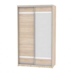 Шкаф-купе B-220х135х60-2 "Белла" (D9D10) в Агрызе - agryz.mebel24.online | фото