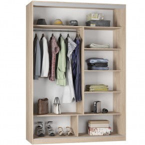 Шкаф-купе B-220х160х60-2 "Белла" в Агрызе - agryz.mebel24.online | фото