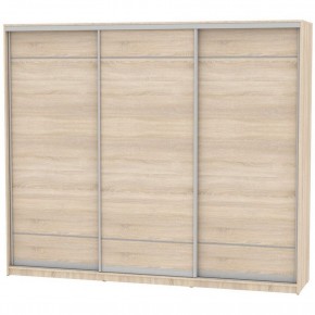 Шкаф-купе B-220х270х60-3 "Белла" (D7D7D7) в Агрызе - agryz.mebel24.online | фото