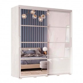 Шкаф-купе Крафт-6 1.6 м ШКК-06 (ясень белый) в Агрызе - agryz.mebel24.online | фото 3