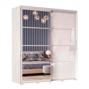 Шкаф-купе Крафт-6 (Ясень Белый) в Агрызе - agryz.mebel24.online | фото 3