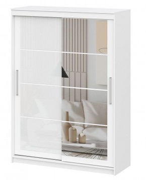 Шкаф-купе ШКП 3 Серия 2 (1600) Белый текстурный в Агрызе - agryz.mebel24.online | фото