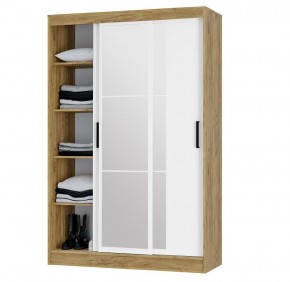 Шкаф-купе Тайм ШКК-03 (крафт/белый) в Агрызе - agryz.mebel24.online | фото 3