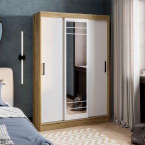 Шкаф-купе Тео ШКК-02 (крафт/белый) в Агрызе - agryz.mebel24.online | фото