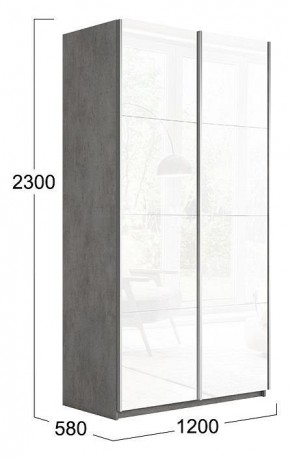 Шкаф-купе Траст СШК 2.120.60-15.15 в Агрызе - agryz.mebel24.online | фото 3