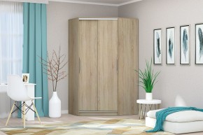 Шкаф-купе Угловой №1 (Дуб Сонома) в Агрызе - agryz.mebel24.online | фото