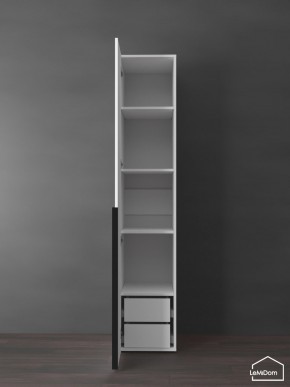 Шкаф Linnea MHR-1-3 2050х400х510 (Белый-М 11.1.2) в Агрызе - agryz.mebel24.online | фото 7