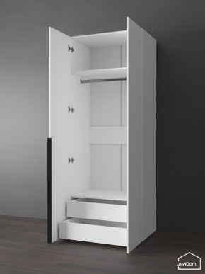 Шкаф Linnea MHR-2-3 2050х800х510 (Белый-М 11.1.2) в Агрызе - agryz.mebel24.online | фото 5