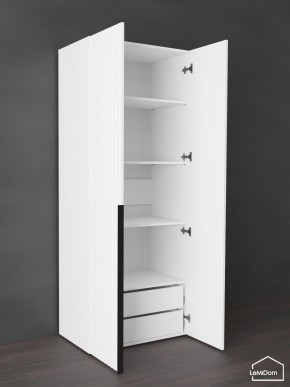 Шкаф Linnea MHR-2-4 2050х800х510 (Белый-М 11.1.2) в Агрызе - agryz.mebel24.online | фото 6
