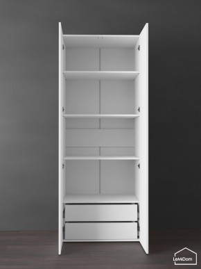 Шкаф Linnea MHR-2PO-4 2050х800х510 (Белый-М 11.1.2) в Агрызе - agryz.mebel24.online | фото 5