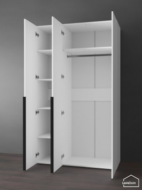 Шкаф Linnea MHR-3-1 2050х1200х510 (Белый-М 11.1.1) в Агрызе - agryz.mebel24.online | фото 5