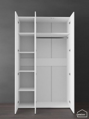 Шкаф Linnea MHR-3PO-1 2050х1200х510 (Белый-М 11.1.1) в Агрызе - agryz.mebel24.online | фото 5