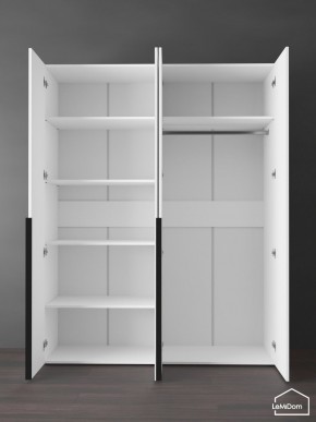 Шкаф Linnea MHR-4-1 2050х1600х510 (Белый-М 11.1.1) в Агрызе - agryz.mebel24.online | фото 4