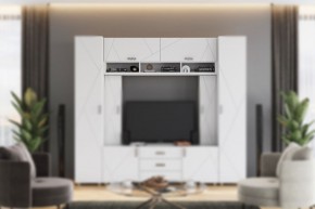 Шкаф настенный "Сандра" 1500 (Белый лофт) в Агрызе - agryz.mebel24.online | фото 2