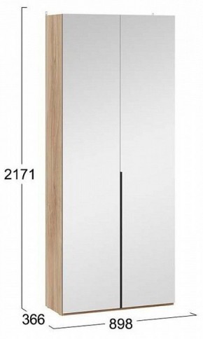 Шкаф платяной Порто СМ-393.07.224 в Агрызе - agryz.mebel24.online | фото 4