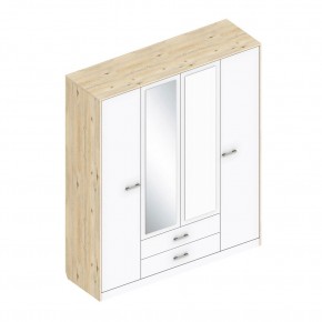 Шкаф "Милана" 4-х створчатый в Агрызе - agryz.mebel24.online | фото