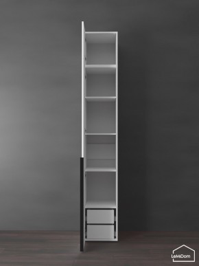 Шкаф с антресолью Linnea MHR-1A-4 2450х400х510 (Белый-М 11.1.2) в Агрызе - agryz.mebel24.online | фото 6