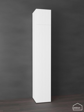 Шкаф с антресолью Linnea MHR-1POA-3 2450х400х510 (Белый-М 11.1.2) в Агрызе - agryz.mebel24.online | фото 1
