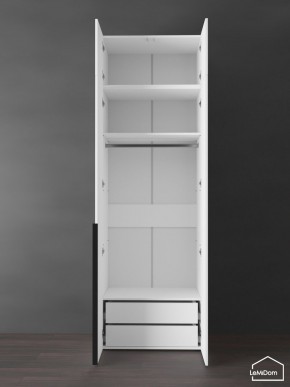 Шкаф с антресолью Linnea MHR-2A-3 2450х800х510 (Белый-М 11.1.1) в Агрызе - agryz.mebel24.online | фото 6