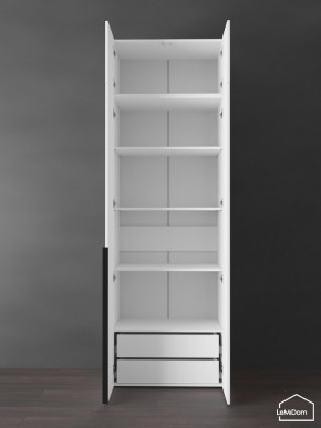 Шкаф с антресолью Linnea MHR-2A-4 2450х800х510 (Белый-М 11.1.1) в Агрызе - agryz.mebel24.online | фото 6