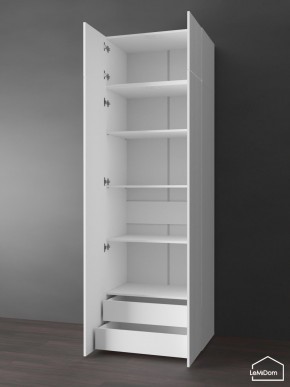 Шкаф с антресолью Linnea MHR-2POA-4 2450х800х510 (Белый-М 11.1.1) в Агрызе - agryz.mebel24.online | фото 5