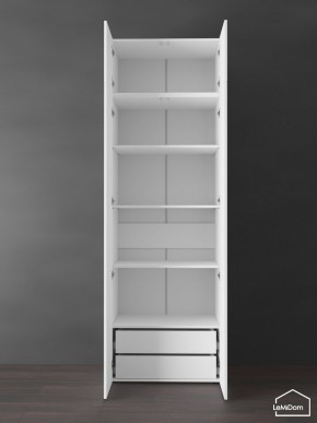 Шкаф с антресолью Linnea MHR-2POA-4 2450х800х510 (Белый-М 11.1.2) в Агрызе - agryz.mebel24.online | фото 6